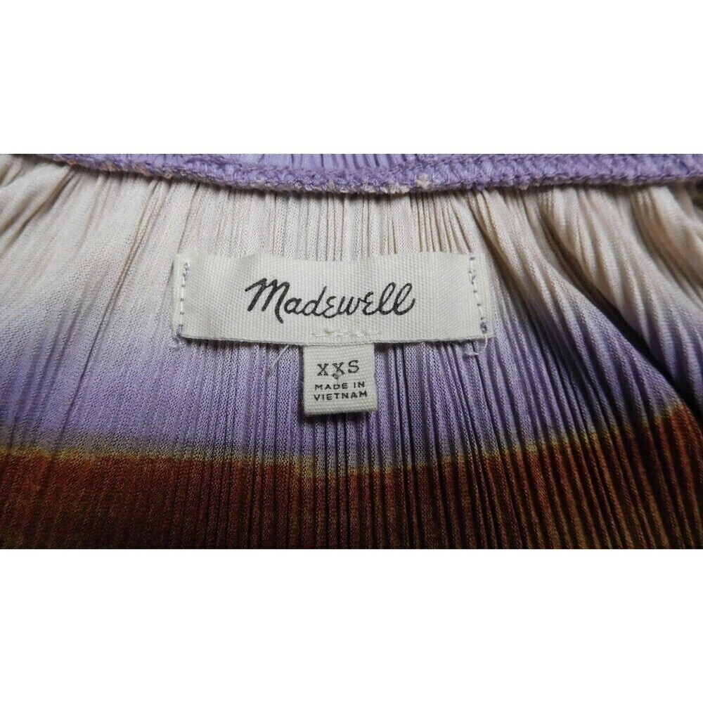 Super Cute MADEWELL "Micropleat Tank" in "Clementine Cream" Size XXS - Picture 8 of 10